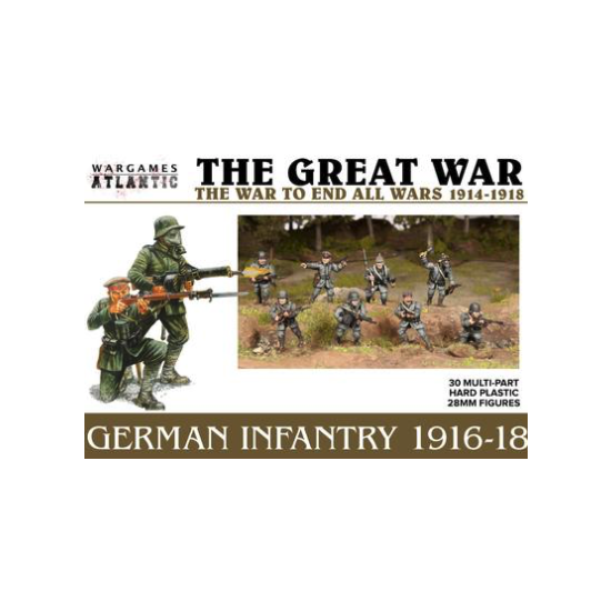 German Infantry WW1 1916-1918